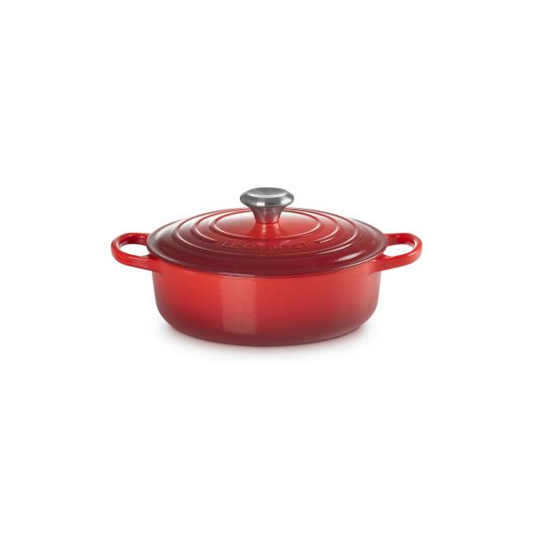 シグニチャー ココット・ジャポネーズ 24cm (SSツマミ)/LE CREUSET(ル・クルーゼ)