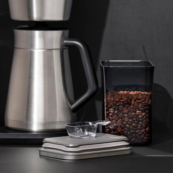 コーヒー&ティーポップコンテナ レクタングル(ショート)コーヒースクープ付き/OXO(オクソー)