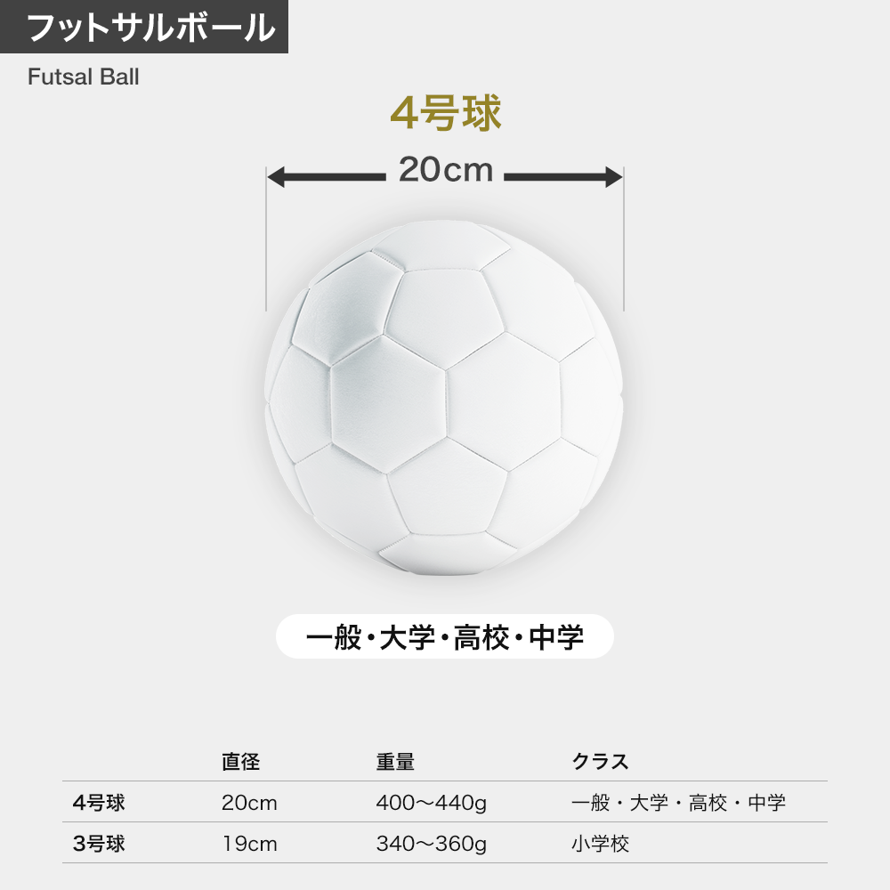 【フットサルボール】【JFA検定球】INFINITO S THERMAL 4/SFIDA(スフィーダ)