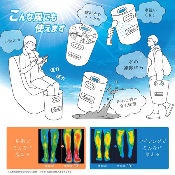 リカバリーバッグ(ブラック)/Activital(アクティバイタル)