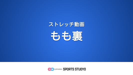 【ストレッチ実践】もも裏｜2分54秒