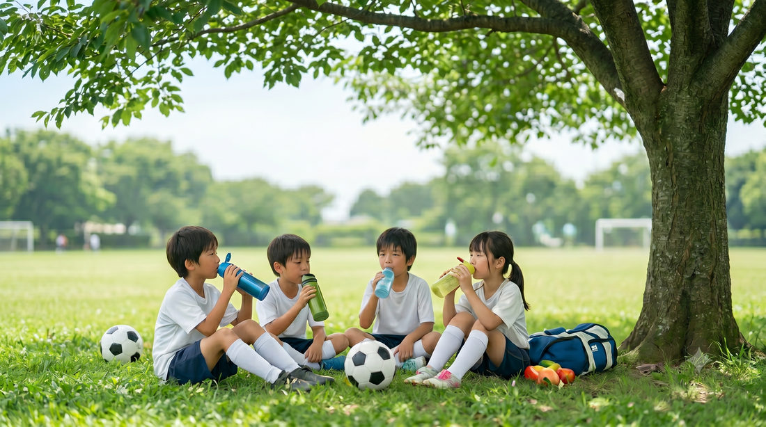 夏の少年サッカーで後悔しない！熱中症から子どもを守る準備リスト
