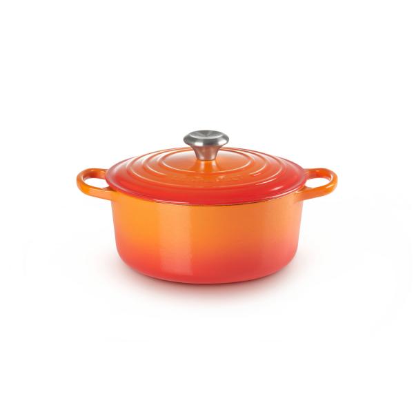 シグニチャー ココット・ロンド 24cm (SSツマミ)／LE CREUSET（ル・クルーゼ）