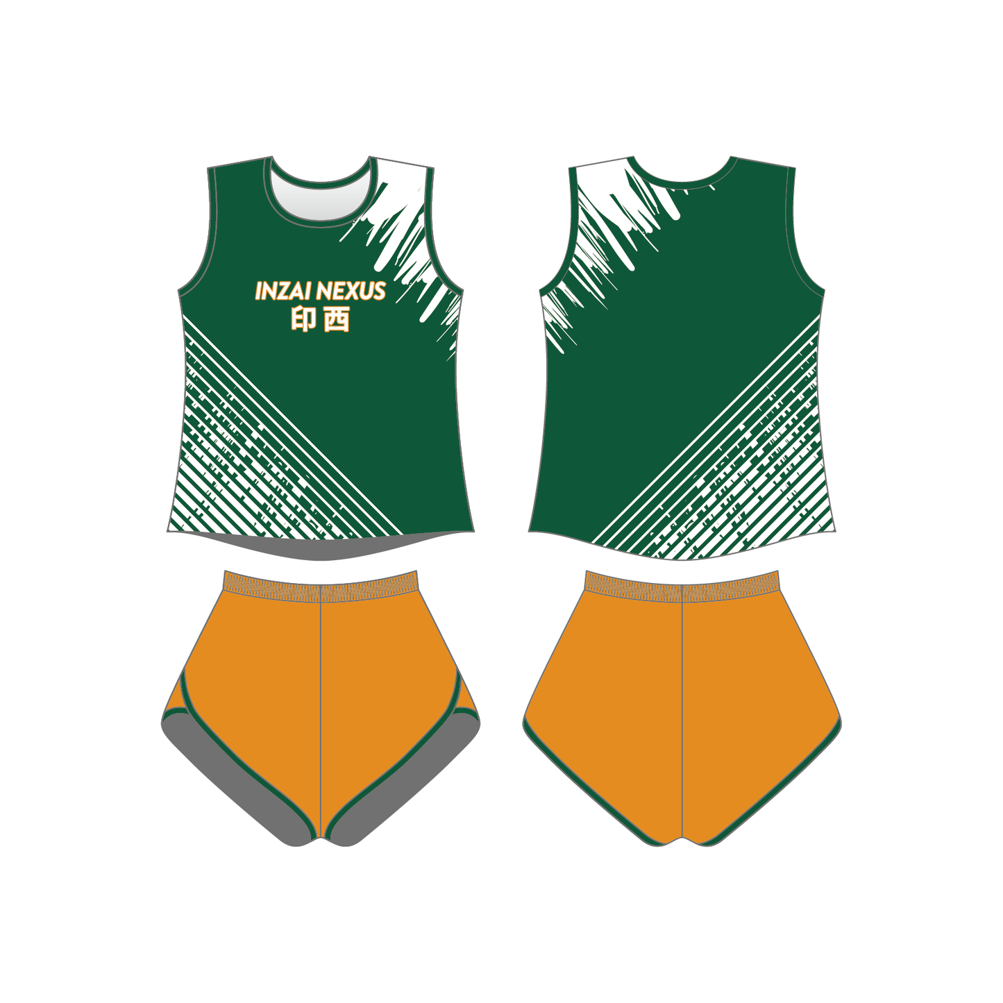 INZAI NEXUS 女子陸上シャツ（印西）