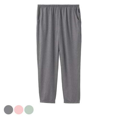 コンフォートクール 8分丈テーパードパンツ レディース