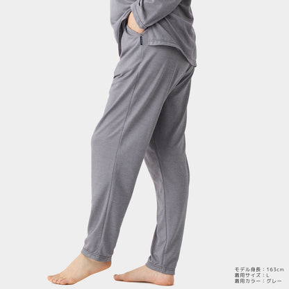 コンフォートクール ロングテーパードパンツ レディース