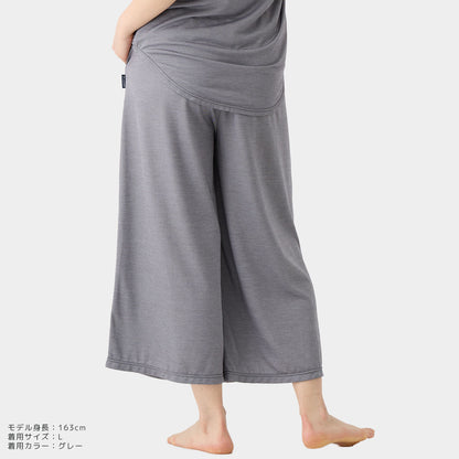 コンフォートクール ガウチョパンツ レディース