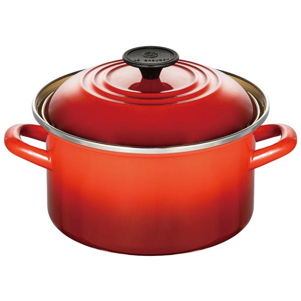 EOS キャセロール 20cm チェリーレッド／LE CREUSET（ル・クルーゼ）