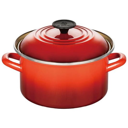 EOS キャセロール 20cm チェリーレッド／LE CREUSET（ル・クルーゼ）