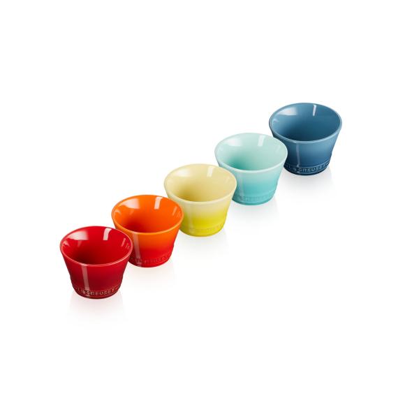 Simple Cooking ネオ・ボール (S) (5個入り) レインボー／LE CREUSET（ル・クルーゼ）