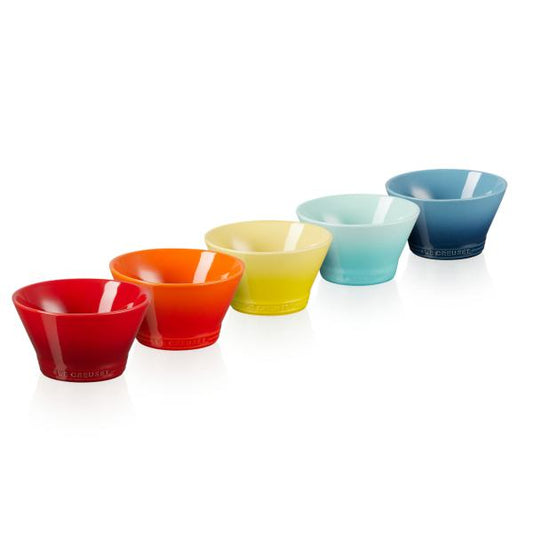 Simple Cooking ネオ・ボール (M) (5個入り) レインボー／LE CREUSET（ル・クルーゼ）