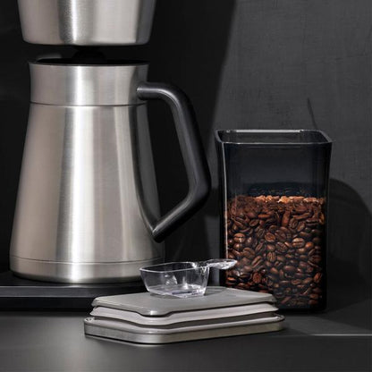 コーヒー&ティーポップコンテナ レクタングル（ショート）コーヒースクープ付き／OXO（オクソー）