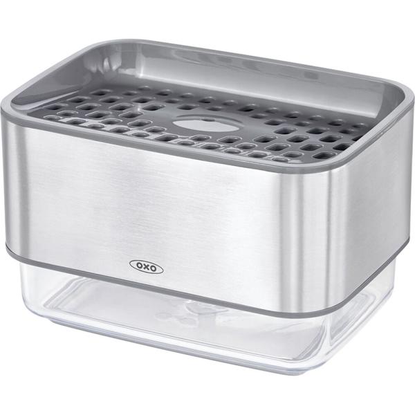 スポンジホルダー(ソープディスペンサー付)／OXO（オクソー）