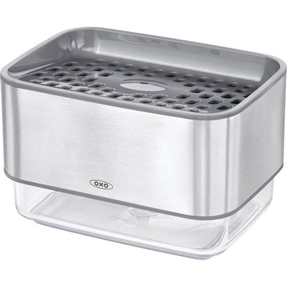 スポンジホルダー(ソープディスペンサー付)／OXO（オクソー）