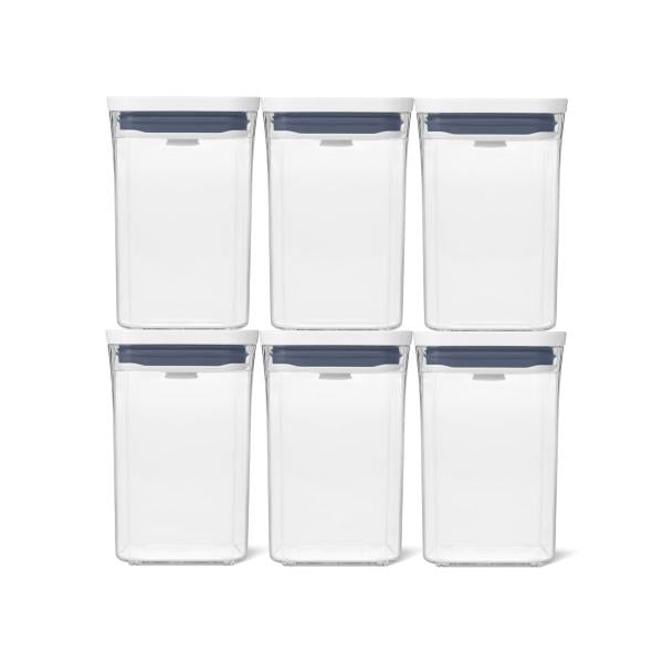 グッドグリップス ポップコンテナレクタングルショート6ピースセット／OXO（オクソー）
