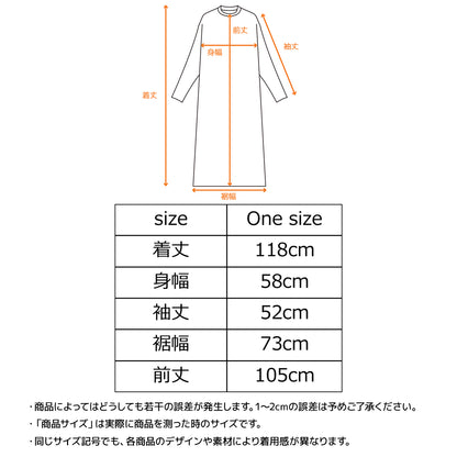 リカバリーデイズ ロングスリーブワンピース レディース