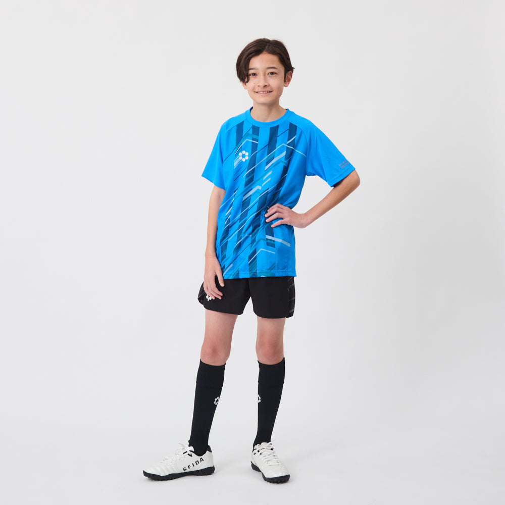 [キッズ/ジュニア] Teampress プラクティスシャツS/S JR／SFIDA（スフィーダ）