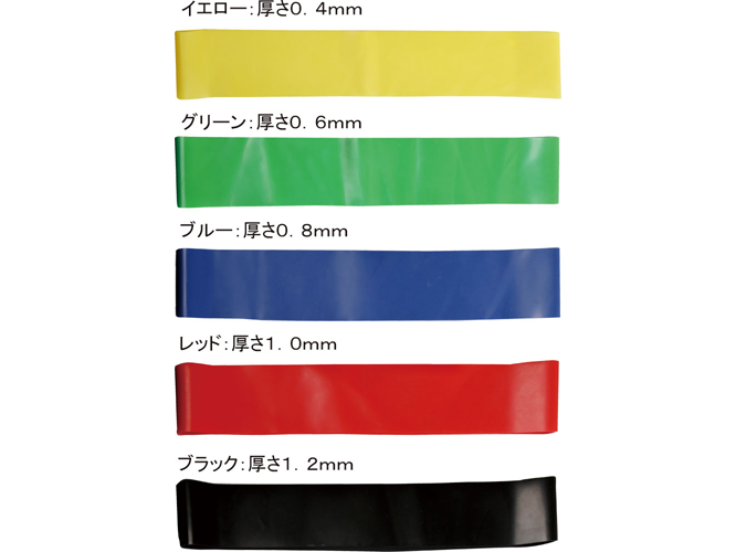 BBバンドループ エクササイズバンドセット／ハタ