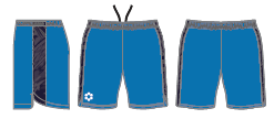 駿台学園サッカー部2025 GK パンツ 青