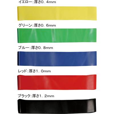 BBバンドループ エクササイズバンドセット／ハタ