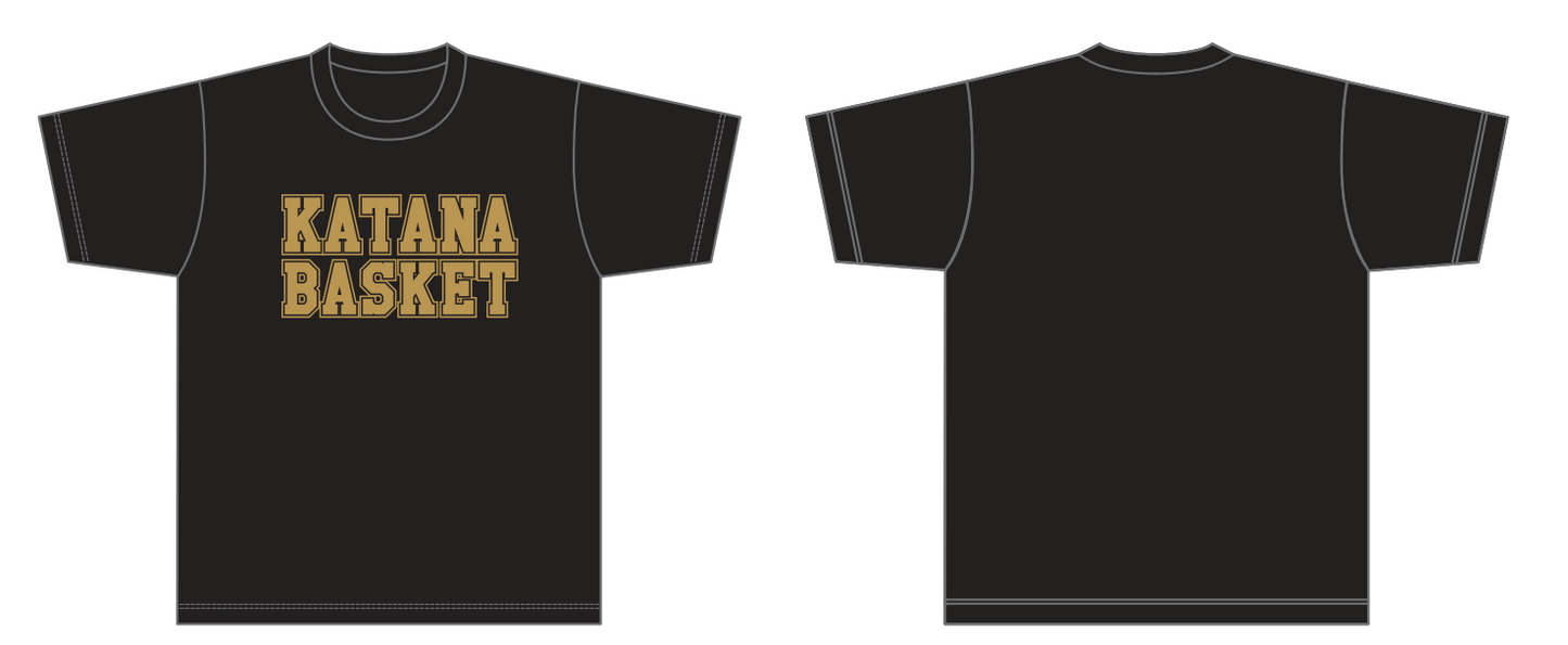 【BtoB】刀～KATANA～バスケットボールアカデミー_ドライTシャツ（メッシュ）