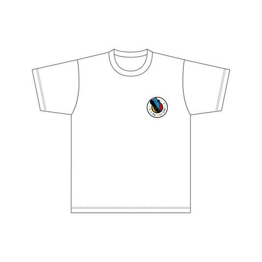 ドライTシャツ 胸ロゴ小