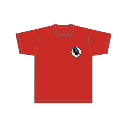 ドライTシャツ 胸ロゴ小