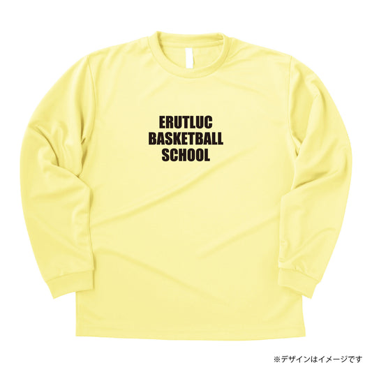 【For Coach】SCHOOLロゴ ドライロンT