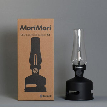MoriMori LED ランタンスピーカー S1 ブラック