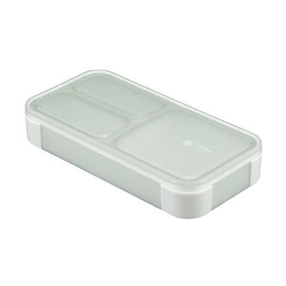 薄型弁当箱 抗菌フードマン 400 ライトグレー／CB JAPAN（シービージャパン）