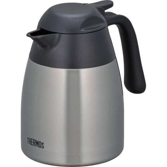 home ステンレスポット 1L ステンレスブラック／THERMOS（サーモス）