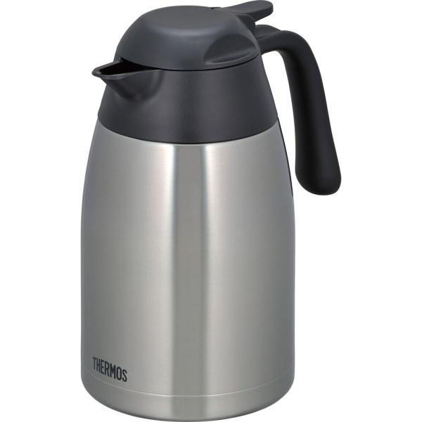 home ステンレスポット 1.5L ステンレスブラック／THERMOS（サーモス）