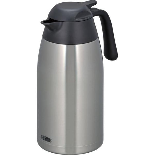 home ステンレスポット 2L ステンレスブラック／THERMOS（サーモス）