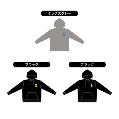 ワンポイントロゴパーカー