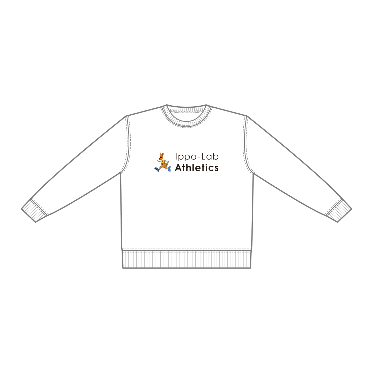 ILA スウェット 胸ロゴ大
