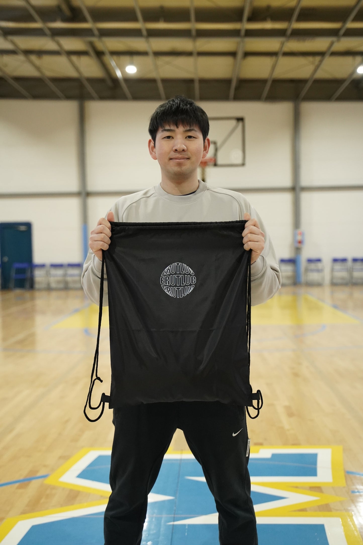 ボールロゴ ナップサック