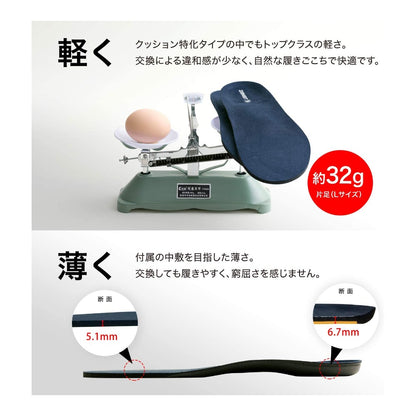 フットクラフト クッションド for WALK／ザムスト