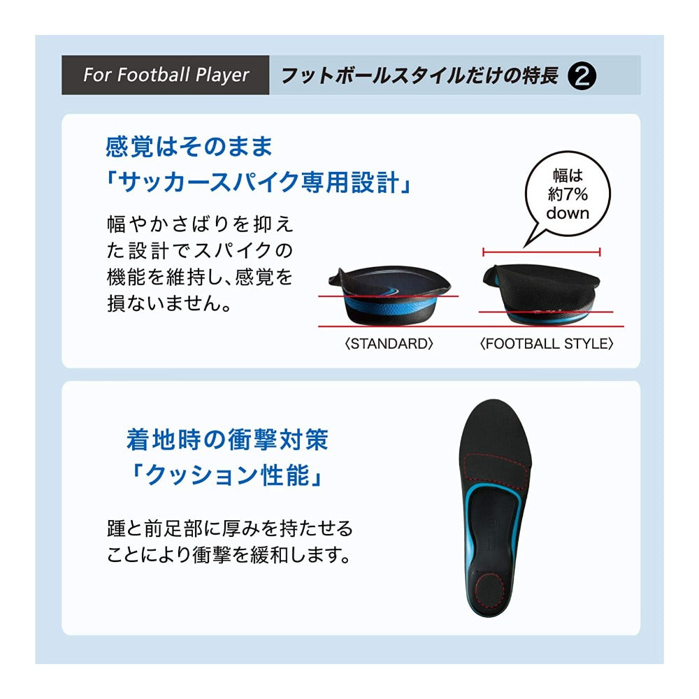 フットクラフト フットボールスタイル／ザムスト