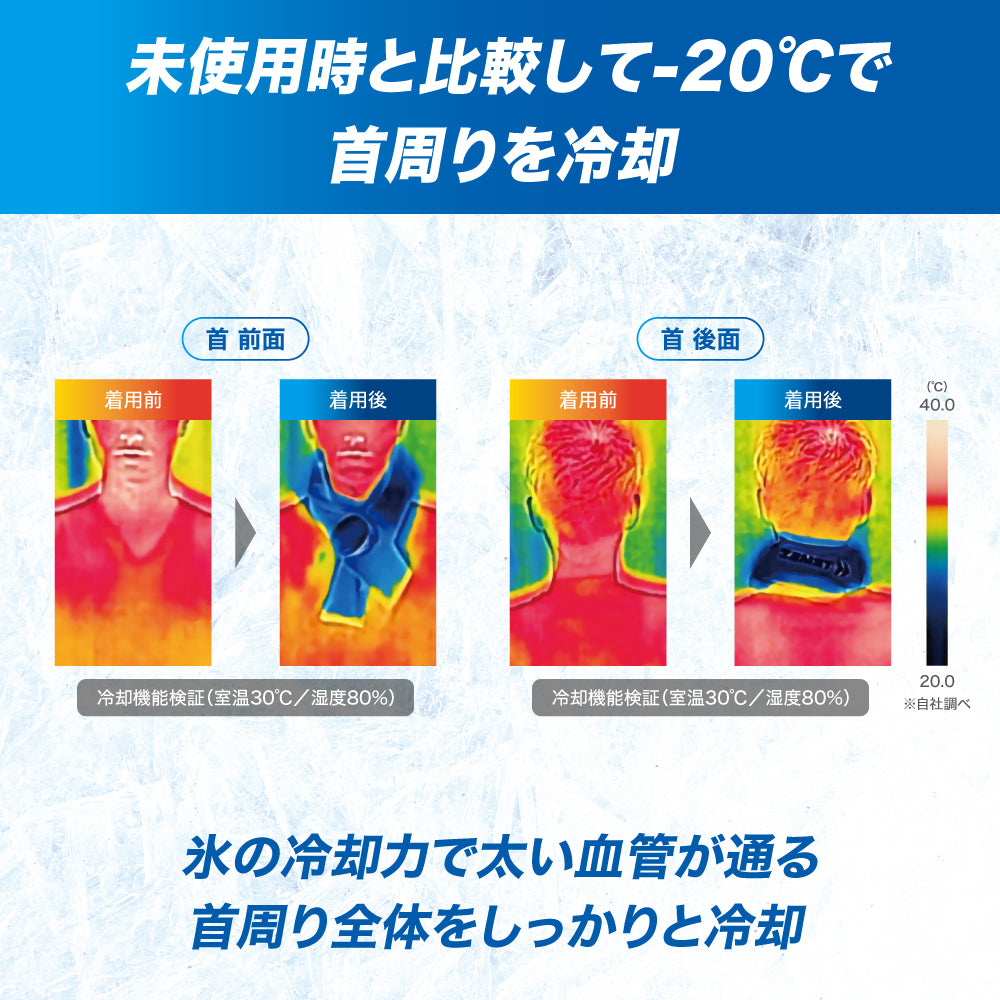 アイスバッグ首用／ザムスト