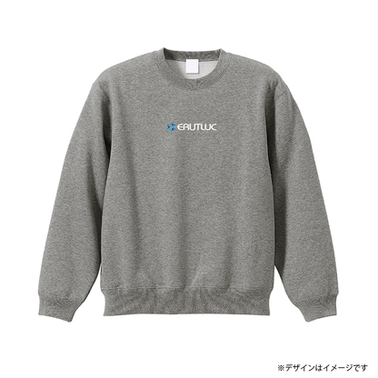 ERUTLUCロゴ 裏起毛スウェット