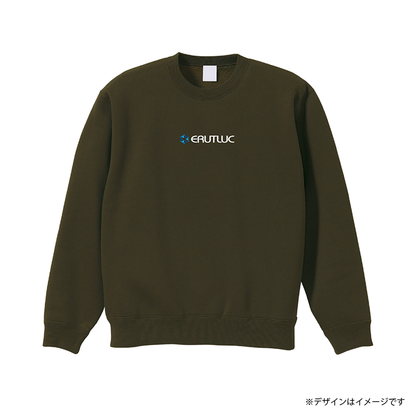 ERUTLUCロゴ 裏起毛スウェット