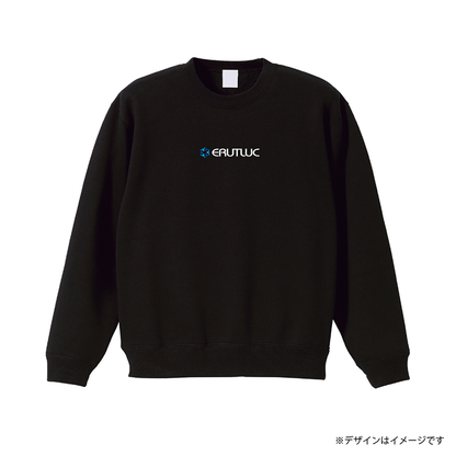 ERUTLUCロゴ 裏起毛スウェット