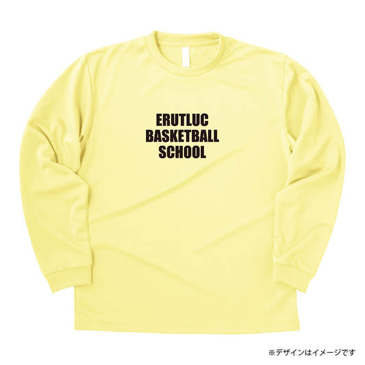 SCHOOLロゴ ドライロンT