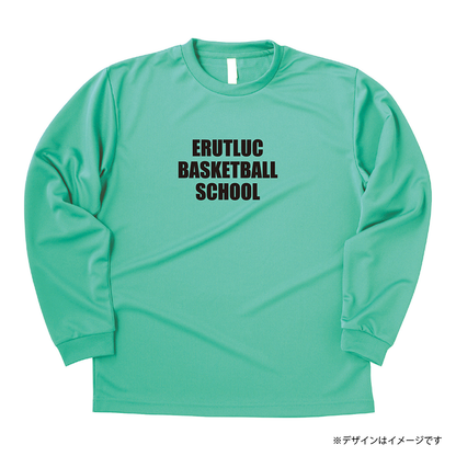 SCHOOLロゴ ドライロンT