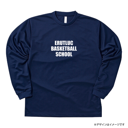 SCHOOLロゴ ドライロンT