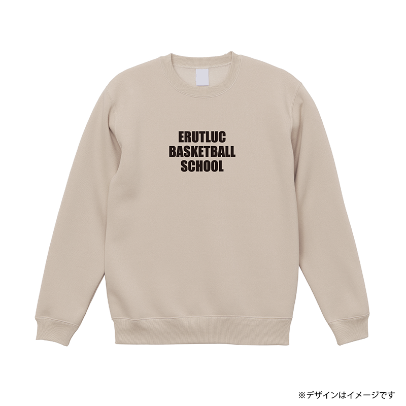 SCHOOLロゴ 裏起毛スウェット