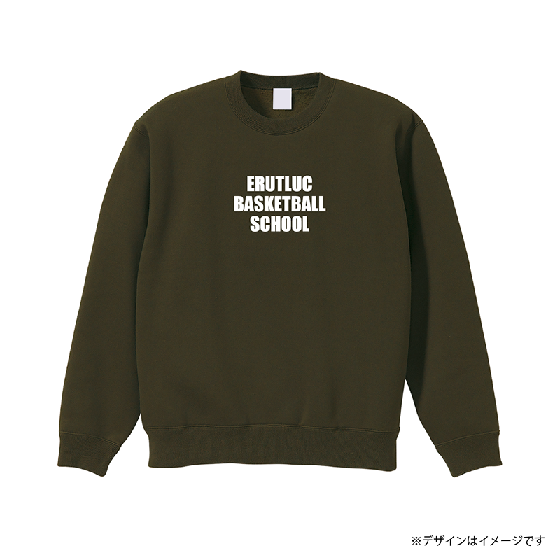 SCHOOLロゴ 裏起毛スウェット