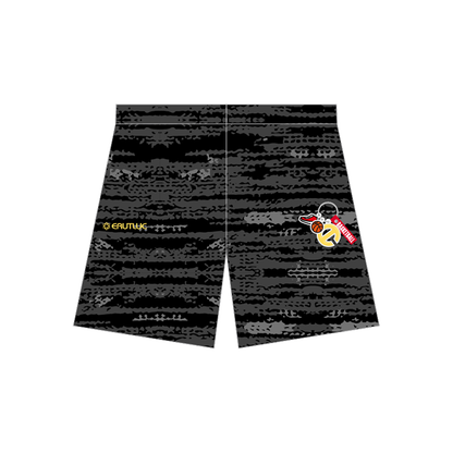 ERUTLUC シグニチャーショートパンツ／グラフィックA