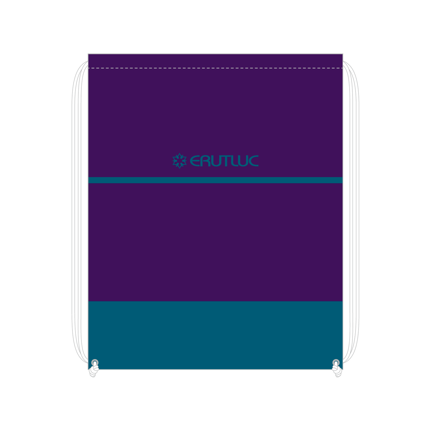 ERUTLUC ネーム入れナップサック01