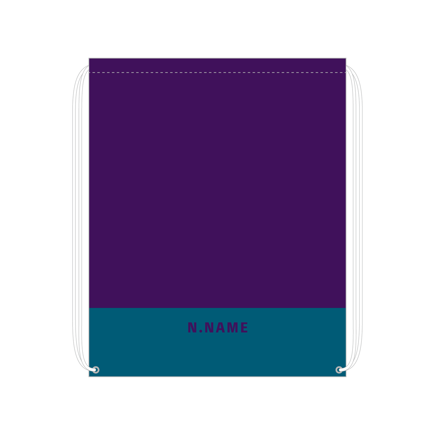 ERUTLUC ネーム入れナップサック01